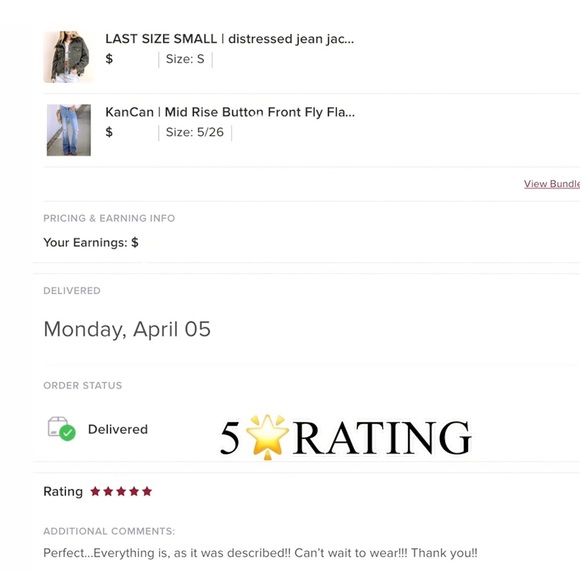 STILL INTERESTED RELISTED UNDER JEANS KanCan | Mid Rise Button Fly Flare Jeans - Picture 12 of 16